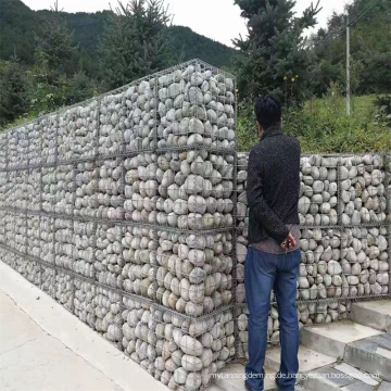 200x100x50 cm Galfan Garten geschweißt Gabion Box